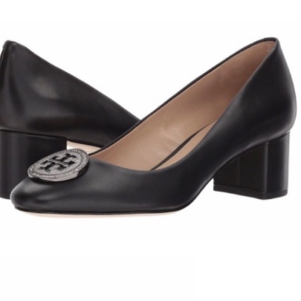 Tory Burch NWOB Liana Pump Sz 9.5 Black